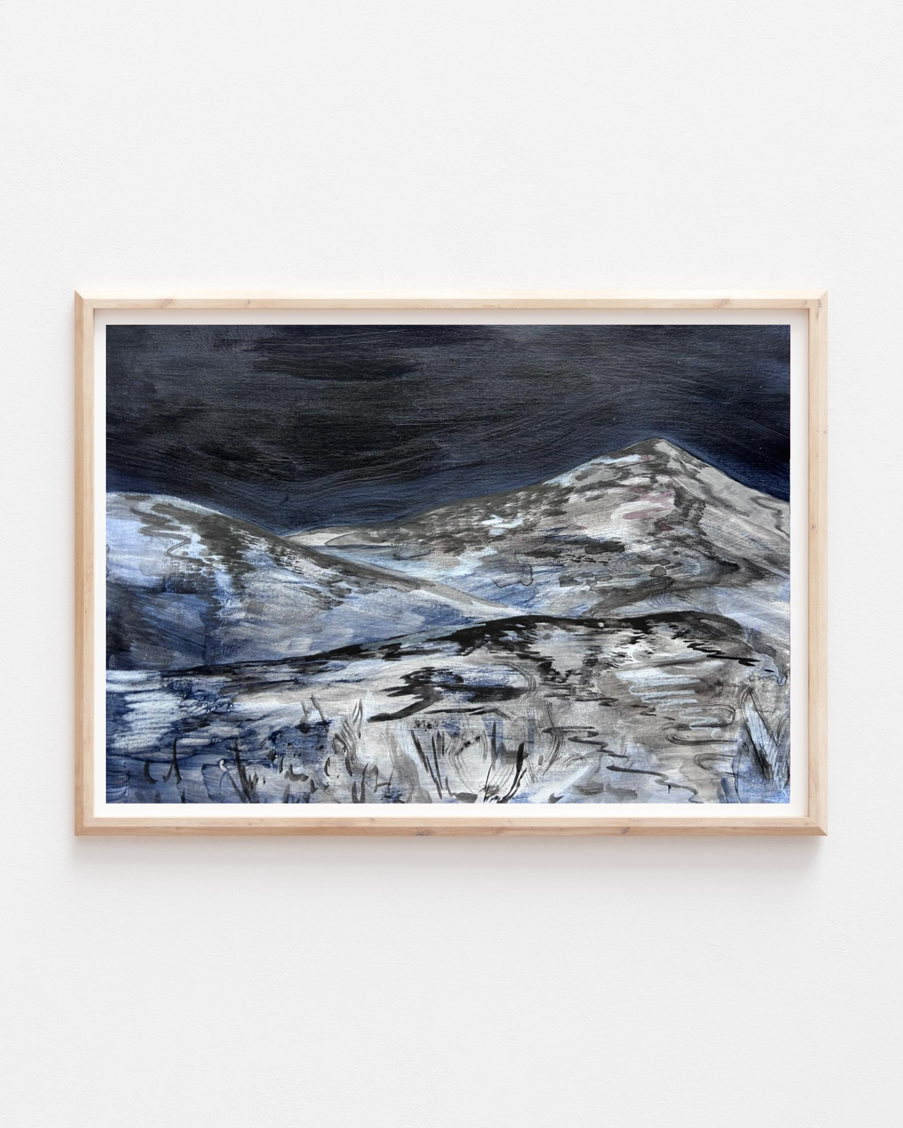Original unframed acrylic on Fabriano painting titled It'll all work out by Amy Ayanda